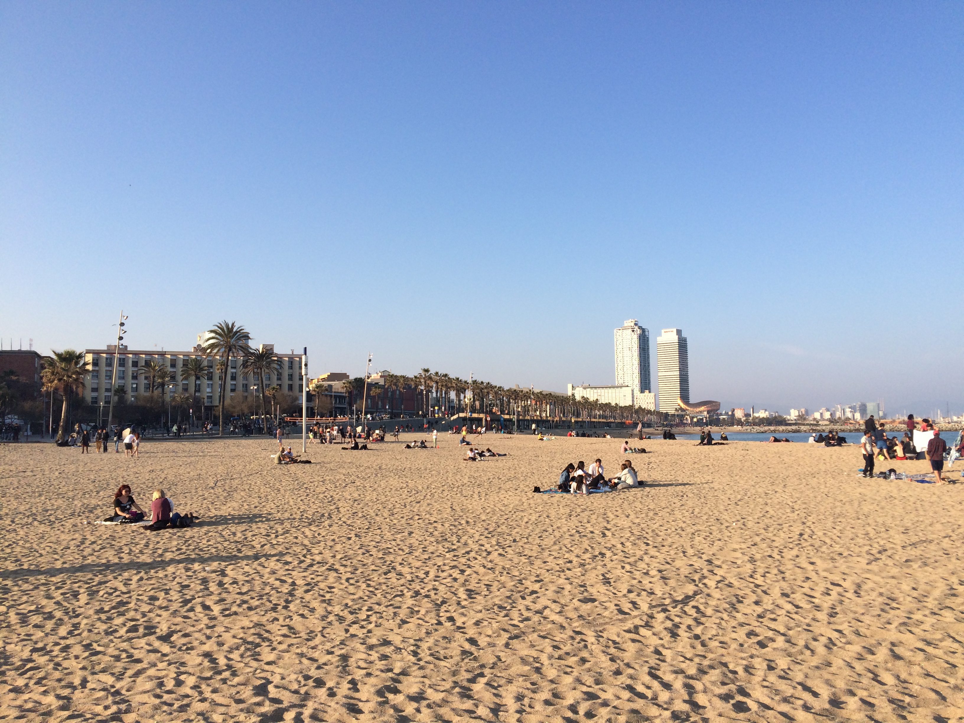 Beach of Barcelona